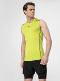 Tank top de alergare slim cu uscare rapidă pentru bărbați, 4F Sportswear