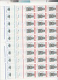 ROMANIA 1998 LP 1451 TROITE SET COLI DE 50 SERII MNH, Nestampilat