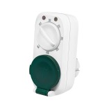 PRIZA inteligenta LOGILINK, Schuko x 1, conectare prin Schuko (T), 16A, comutare mecanica a timpului-7 presetari, protectie stropire cu apa IP44, pent