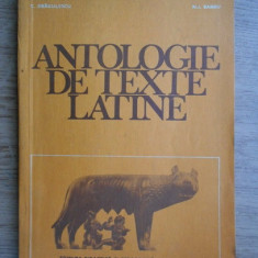 C. Dragulescu - Antologie de texte latine