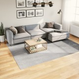 vidaXL Covor &quot;IZA&quot; aspect scandinav, cu fire scurte, gri, 200x280 cm