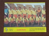 Foto fotbal - Echipa Nationala din CAMERUN la Campionatul Mondial de Fotbal ITALIA 1990