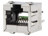 Soclu RJ45 8p8c Cat 6a Ecranat pentru PCB