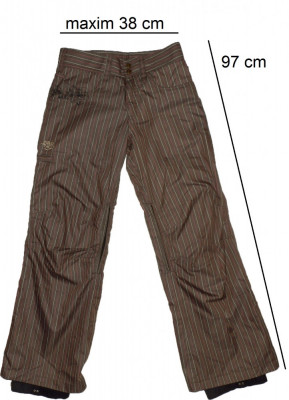 Pantaloni ski schi QUIKSILVER ROXY 5K, calitativi (dama XS)LICHIDARE ! foto