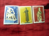 Serie Grecia 1974 - Europa - Sculptura , 3 valori