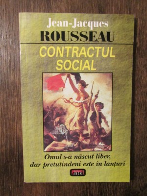 Contractul social - Jean-Jacques Rousseau foto