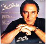 Paul Anka &lrm;&ndash; Freedom For The World 1987 vinyl LP Dino Music Germania