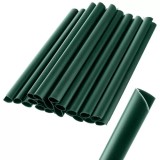 Cleme Fixare Banda Opacizare Gard PVC Verde 19cm, Set 20 Bucati