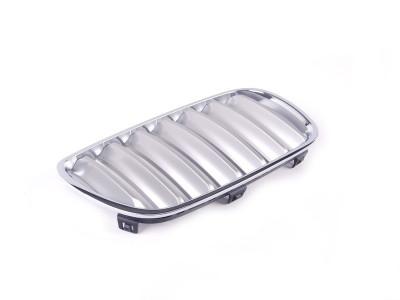 Grila radiator Bmw X3 (E83), 2006-2008, stanga, crom/titan, 51113420089, 205505-7 foto