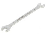 Cheie plată 6mm/7mm oțel crom-vanadium SlimLine