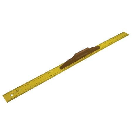RIGLA METALICA CU SCALA METRICA SI MANER LEMN 800MM | arhiva Okazii.ro
