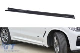 Adaugiri Maxton Design tip M Technik potrivite pentru pragurile BMW X3 G01 dupa 2018, lac negru Performance AutoTuning