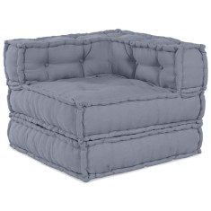 vidaXL Pernă Gri 70 x 70 x 54 cm Poliester