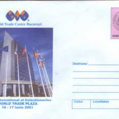 Intreg postal plic nec 2001 -Targul International al Colectionarilor Bucuresti