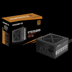 Sursa gigabyte p550b 550w atx form 80 plus bronze eff. 85% active pfc atx12v v2.31