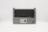 Carcasa superioara cu tastatura palmrest Laptop, Lenovo, Thinkpad E14 Type 20RA, 20RB, 5M10W64411, AP103000310SLH1, layout US