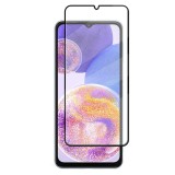 Folie sticla securizata compatibila cu samsung galaxy a23, case friendly, lipire completa, 9h, bro, negru