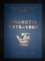 Promotia 1975-1980. Facultatea de Stomatologie Bucuresti