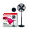 Ventilator vertical, metal, negru, diametru 40 cm, Klausberg