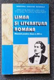 LIMBA SI LITERATURA ROMANA MANUAL PENTRU CLASA A XII-A - Nicolae, Gligor, Iancu, Clasa 12, Limba Romana