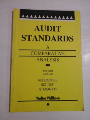 AUDIT STANDARDS - A COMPARATIVE ANALYSIS - WALTER WILLBORN foto