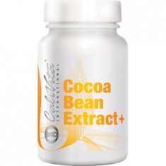 Drajeuri cu cacao, magneziu si potasiu pentru perioadele mai stresante, Cocoa Bean Extract +, 100 drajeuri, CaliVita foto