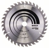 Bosch Panza fierastrau circular Optiline Wood, 190x20x2.6mm, 36T, reductie 16mm