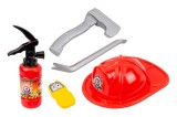 Set de pompieri, TechnoK, accesorii si casca