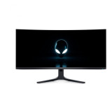 Monitor LED Alienware Gaming AW3423DWF Curbat 34 inch UWQHD QD-OLED 0.1 ms 165 Hz HDR FreeSync Premium Pro, Dell