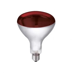 BEC INFRAROSU KERBL CU STICLA ROSIE 150W