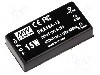 Convertor de tensiune, DC-DC, intrare 9...18V DC, iesire 12V DC, putere 15W, MEAN WELL - DKA15A-12
