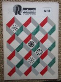 REVISTA RECLAMA SI TEHNICA COMERCIALA NR 6/18 1966