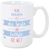 Cana cu mesaj Mugffins, 350 ml, ceramica, multicolor