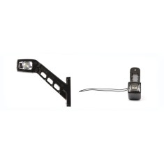 Lampa Gabarit Led Cu Brat 238L W48, 12V-24V, Pozitie Alb Rosu Portocaliu Stanga foto