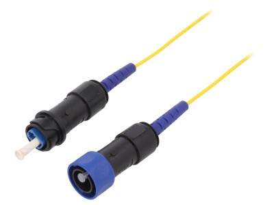 Patch Cord Fibră Optică Simplex Monomod Baionetă foto