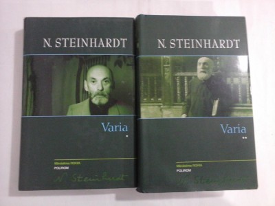 VARIA vol.1 vol. 2 - N. STEINHARDT foto