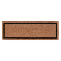 Covoras intrare casa natur negru 25x75x1.5 cm