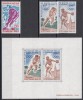 Volta Superioara 1972 - Jocurile Olimpice -Munchen si Sapporo,2 Serii+Colita,MNH, Nestampilat