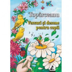 Versuri și desene pentru copii - Paperback brosat - George Topîrceanu - Agora