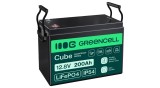 Green Cell CUBE LiFePO4 200Ah 12.8V baterie litiu fier fosfat pentru RV, solar, sistem off-grid, barca