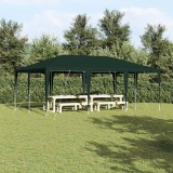 VidaXL Cort de petrecere Verde 6x4 m PE