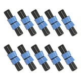 Cumpara ieftin Set 10 x Imbinare din plastic pentru teava picurare cu inele prin presare, cod-7467, 17 mm