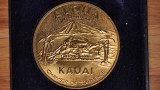 R15 SUA USA - Hawaii - Kauai Dollar UNC - Aloha - medalie superba in caseta MDM 39mm