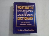 WORTABET&#039;S ENGLISH-ARABIC AND ARABIC-ENGLISH DICTIONARY - John Wortabet and Harvey Porter