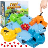 Joc arcade Hungry Hippos pentru copii si familie, 2-4 jucatori