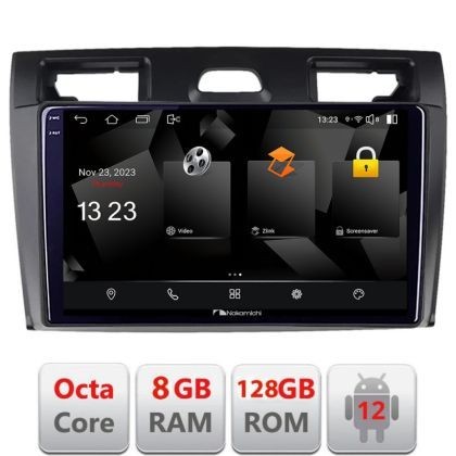 Navigatie Ford Fiesta MK5 2002-2008 Android radio gps internet octa core 8+128 carplay android auto CarStore Technology