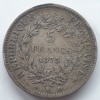 Moneda Argint Franța 5 Franci 1873 - Argint