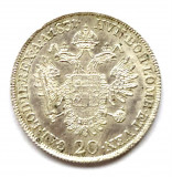 AUSTRIA 20 KREUZER 1831 A ARGINT AUNC UNC