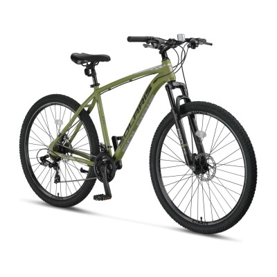 Bicicleta MTB Umit Solaris, 21 viteze, culoare kaki, roata 29&amp;quot;, cadru din alumin... Cod:52951200001 foto