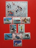 PARAGUAY, LAKE PLACID - COLIȚĂ + SERIE COMPLETĂ MNH